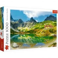 Puzzle - Trefl Puzzle 1000 elementów Schronisko nad Zielonym Stawem Tatry - miniaturka - grafika 1