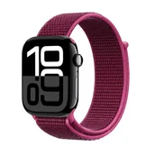 Akcesoria do smartwatchy - Crong Nylon - Pasek sportowy do Apple Watch 38/40/41/42 mm (Magenta Fusion) - miniaturka - grafika 1