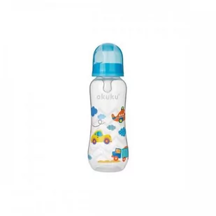 Akuku A0105 BUTELKA 250 ML BLUE - Butelki dla niemowląt - miniaturka - grafika 1