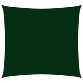 Parasole ogrodowe - vidaXL Kwadratowy żagiel ogrodowy, tkanina Oxford, 3,6x3,6 m, zielony vidaXL - miniaturka - grafika 1