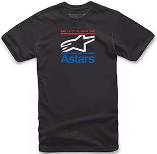 Koszulki męskie - Alpinestars Męski T-shirt Cropped czarny XL - grafika 1