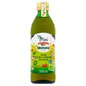 Oliwa - Monini Oliwa z Oliwek Extra Vergine dla dzieci IL Mini BIO 500ml - - miniaturka - grafika 1