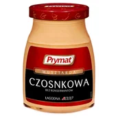 Musztardy - Prymat Musztarda czosnkowa 185 g - miniaturka - grafika 1