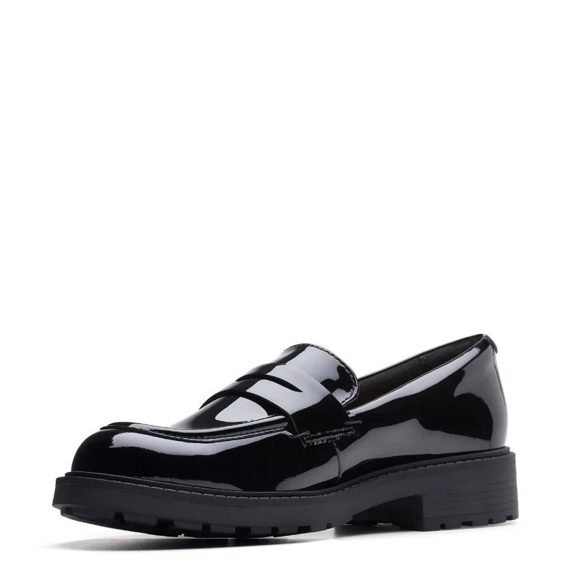 CLARKS LORDSY DAMSKIE BUTY CZARNE WSUWANE 39,5 16OA