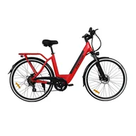 Rowery elektryczne - Rower elektryczny FANTOM Trendy, 20”, 10Ah, czerwony - miniaturka - grafika 1