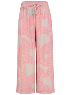 Sublevel Spodnie w kolorze jasnoróżowo-białym - Spodnie damskie - miniaturka - grafika 1