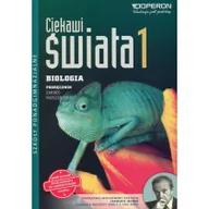 Podręczniki dla liceum - Operon Ciekawi świata 1 Biologia Podręcznik Zakres rozszerzony. Klasa 1-3 Szkoły ponadgimnazjalne Biologia - Sebastian Grabowski, Agata Kurek - miniaturka - grafika 1