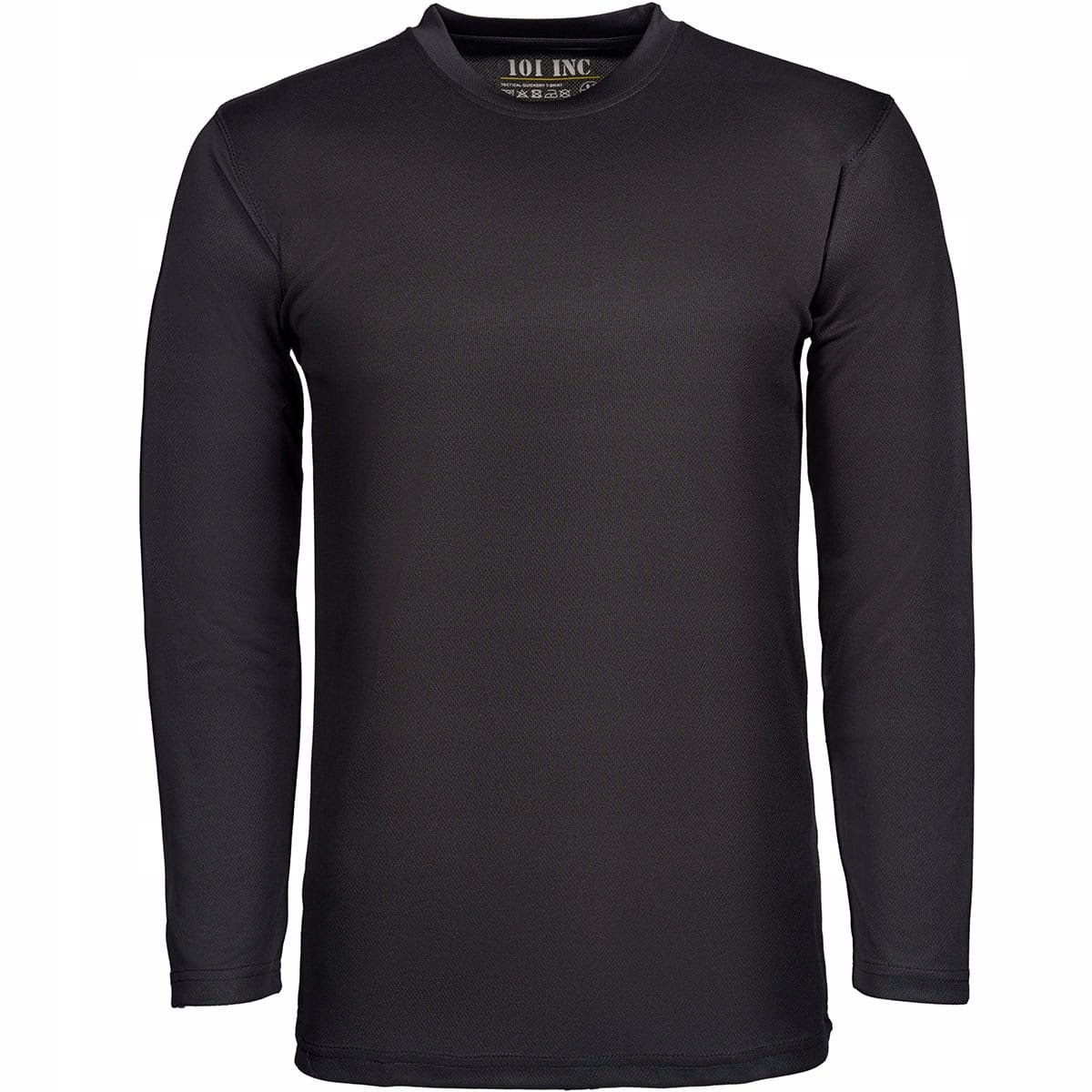 Koszulka Termoaktywna Męska Długi Rękaw 101Inc Tactical Quickdry Czarna L