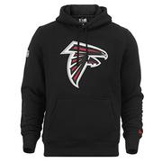 Bluzy męskie - New Era New Era męska bluza z kapturem Atlanta Falcons, czarna, 4XL NE11073781.00007 - miniaturka - grafika 1