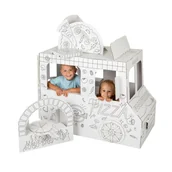 Kolorowanki, wyklejanki - Food Truck - tekturowy pojazd do pokolorowania - miniaturka - grafika 1