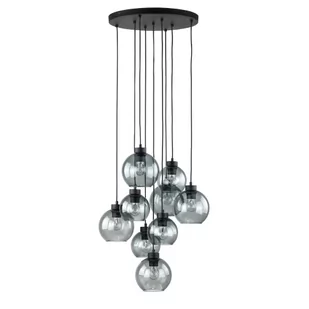 CUBUS GRAPHITE LAMPA WISZĄCA 9 KOŁO - Lampy sufitowe - miniaturka - grafika 1