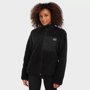 Kurtka polarowa Sherpa Sporty zimowe SIROKO Blackcomb-W Czarny Kobieta - Bluzy narciarskie - miniaturka - grafika 1