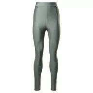 Legginsy - Reebok Damskie legginsy do biegania Vector, Zielona kreda, XL - miniaturka - grafika 1