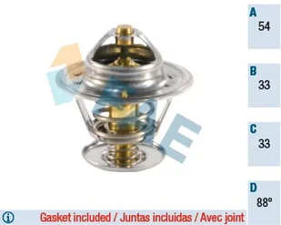 Termostat, płyn chłodzący FAE Elektryka 5307788 - Termostaty - miniaturka - grafika 1