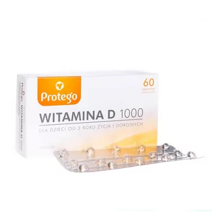 Salvum Protego Witamina D 1000 60 kaps SAL/002 - Witaminy i minerały - miniaturka - grafika 1