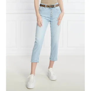 DONDUP - made in Italy Jeansy KOONS | Loose fit - Spodnie damskie - miniaturka - grafika 1