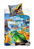 Pościel dla dzieci - Komplet Pościeli Hot Wheels HW254007 140 x 200 cm - miniaturka - grafika 1