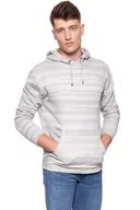 Bluzy męskie - Lee, Bluza męska, Hoodie Grey Mele L81Xhh37, rozmiar XXL - miniaturka - grafika 1