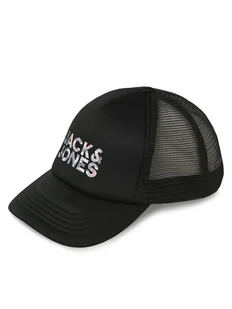 Jack&Jones Czapka z daszkiem Jacdrew 12268899 Czarny - Czapki męskie - miniaturka - grafika 1