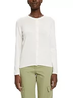 Swetry damskie - edc by ESPRIT kardigan damski, 110/Off White, XXS - miniaturka - grafika 1