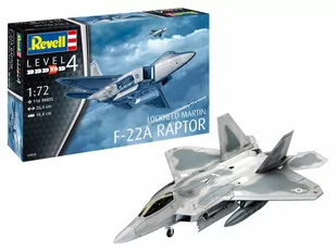 Revell Model do sklejania Lockheed Martin F-22A Raptor - Modele do sklejania - miniaturka - grafika 2