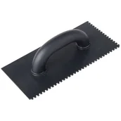 Narzędzia murarskie - Kubala Pro plastikowa 270*130mm, ząb 4*4mm, uchwyt zamkn. 61014 - miniaturka - grafika 1