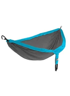 ENO ENO Hamak wyprawowy ENO DoubleNest teal/charcoal Uniwersalny 71511-uniw - Hamaki - miniaturka - grafika 1