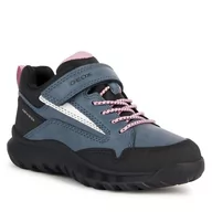 Buty dla dziewczynek - Śniegowce Geox J Simbyos Girl B Abx J36LGA 0MEFU C4321 S Avio/Black - miniaturka - grafika 1