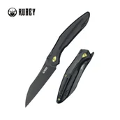 Noże - Nóż składany Kubey Barracuda Black Titanium, Black Coated M390 by Parsons Bladeworks (KB299B) - miniaturka - grafika 1