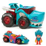 Czasopisma - T-Racers Pojazd Mega Wheels T-Shark - miniaturka - grafika 1