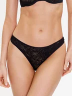 Majtki damskie - Calvin Klein Underwear Stringi 000QF6878E Czarny - miniaturka - grafika 1