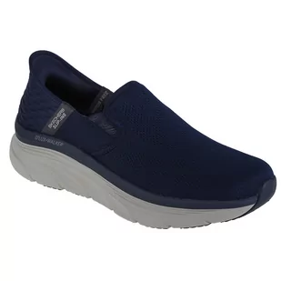 Buty sportowe Sneakersy męskie, Skechers D'Lux Walker-Orford Slip-ins - Buty trekkingowe męskie - miniaturka - grafika 1
