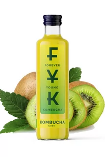 Forever Young Kombucha Kiwi, 250 ml / Forever Young Kombucha SP.Z.O.O - Napoje gazowane - miniaturka - grafika 1