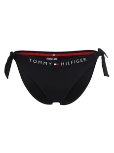 Tommy Hilfiger Damski dół od bikini Kobiety niebieski jednolity, M - Stroje kąpielowe - miniaturka - grafika 1