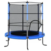 Trampoliny - vidaXL, Trampolina z siatką wewnętrzną, 5 FT/160 cm - miniaturka - grafika 1