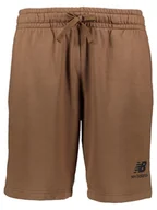 Spodenki męskie - New Balance Szorty dresowe "Essentials" w kolorze jasnobrązowym - miniaturka - grafika 1