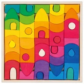 Układanki dla dzieci - Zestaw konstrukcyjny Morgana z klocków drewnianych Goki - miniaturka - grafika 1