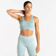 Bielizna sportowa damska - Dare 2b Damski biustonosz sportowy React Zielony, Rozmiar: XL - miniaturka - grafika 1