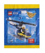 Klocki - LEGO City Zestaw - Policeman with Helicopter 952402 polybag klocki - miniaturka - grafika 1