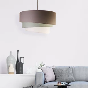 Trio Euluna Lampa sufitowa monocolor, szara, 60cm - Lampy sufitowe - miniaturka - grafika 1