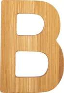 Mały naukowiec - Abc alfabet literka drewniana b Abc alfabet literka drewniana f small foot design - zabawka drewniana, zabawka edukacyjna 3 latka - miniaturka - grafika 1