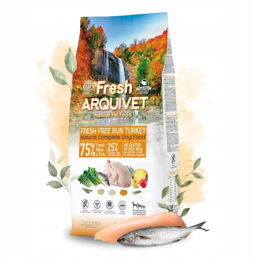 Arquivet Fresh Półwilgotna ryba ocean/indyk pies 10kg