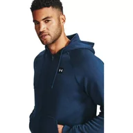 Bluzy sportowe męskie - Bluza męska Under Armour Rival Fleece FZ Hoodie - miniaturka - grafika 1