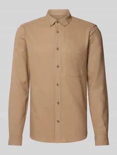 Koszula casualowa o kroju slim fit z kieszenią na piersi model ‘GUDMUND’ - Koszule męskie - miniaturka - grafika 1