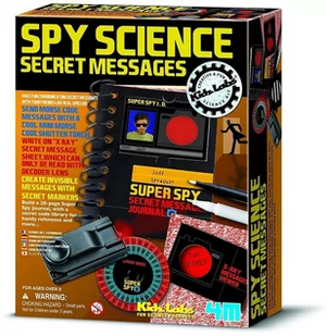 4M 4 m Spy Science geheimnac błyskawiczne-Set 4131 - Zabawy w naśladowanie dorosłych - miniaturka - grafika 2