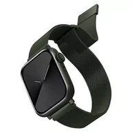 Akcesoria do smartwatchy - UNIQ pasek Dante Apple Watch Series 4/5/6/7/SE 42/44/45mm. Stainless Steel zielony/green - miniaturka - grafika 1
