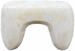 Elegancki Stolik boczny niski Nowoczesny gold stone 62cm x 47cm x 35,5cm - Ławy i stoliki kawowe - miniaturka - grafika 1