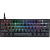Klawiatury - Ducky ONE 2 Pro Mini Klawiatura Gamingowa RGB LED - Gateron Yellow (US) - miniaturka - grafika 1
