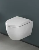 Deski sedesowe - Cerastyle City Deska sedesowa wolnoopadająca, biała 9SC0011001 - miniaturka - grafika 1