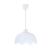 Lampy sufitowe - Bratek D25 lampa wisząca 1-punktowa biała 31-17734 - miniaturka - grafika 1